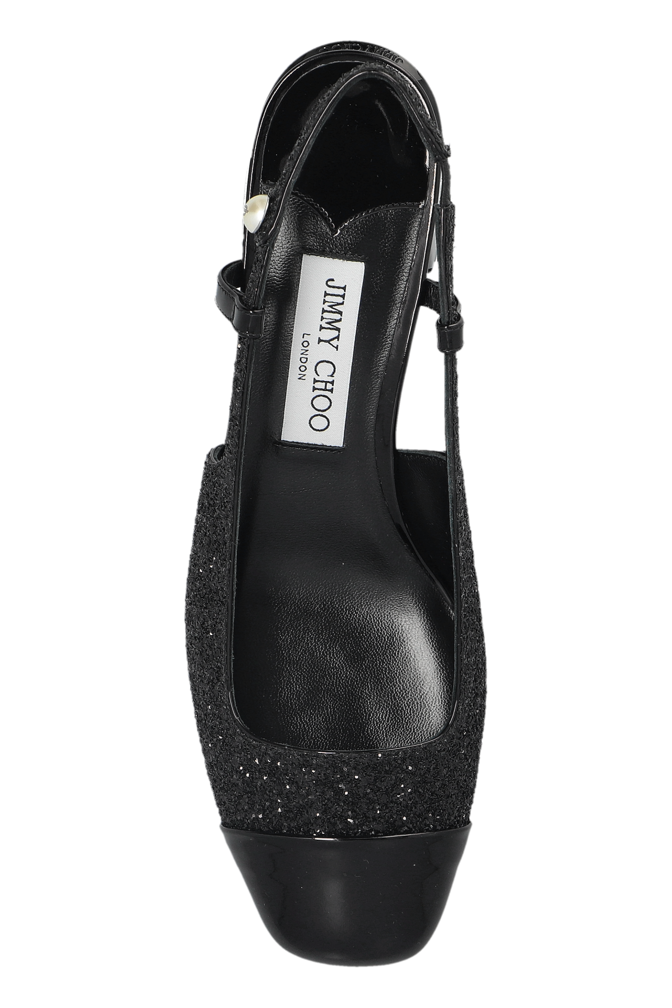 パンプス Jimmy Choo Decollete Slingback Elisa In Vernice Jimmy Choo Elisa 45 slingback pumps for Women - Cream in